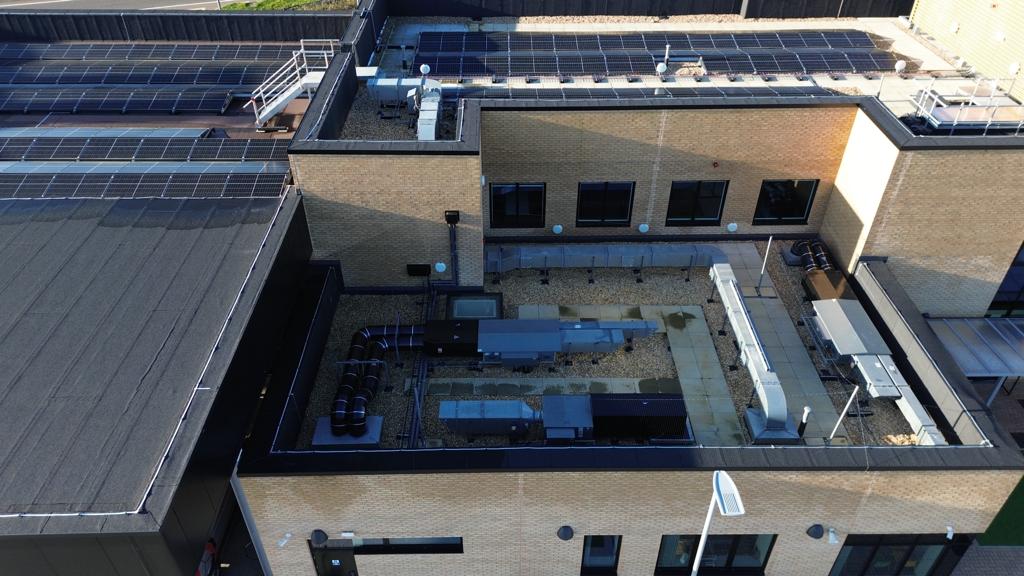 Horsham Fire Station roof detail