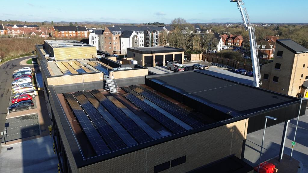 Horsham Fire Station waterproofing detail