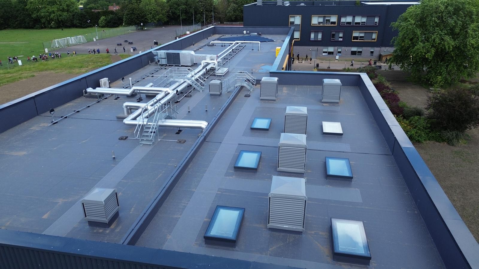 Meopham School roofing works