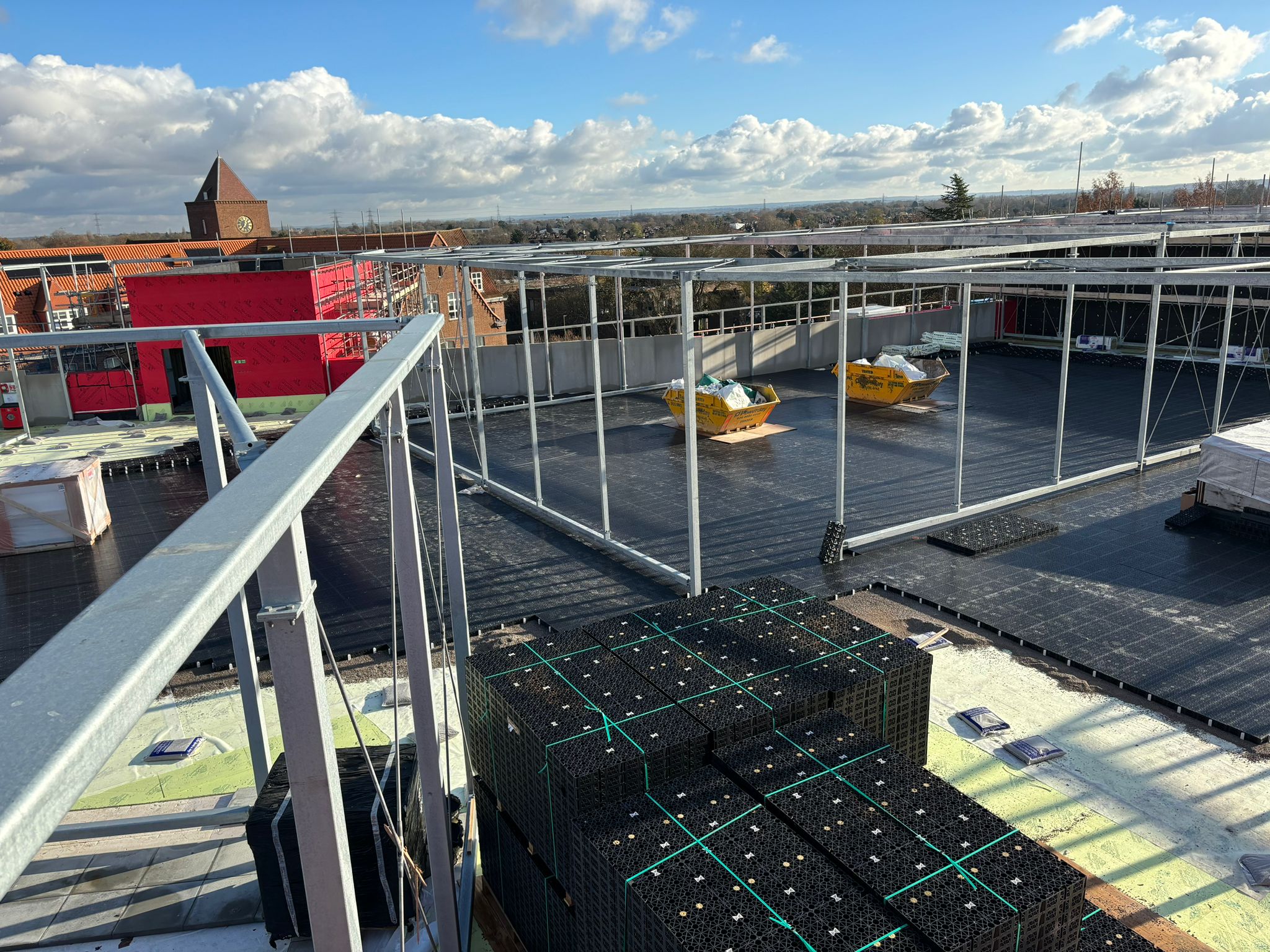 Spelthorn Leisure Centre roof project image